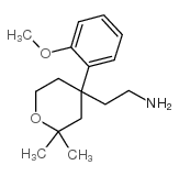 2-[4-(2-甲氧基苯基)-2,2-二甲基四氢吡喃-4-基]-乙胺结构式