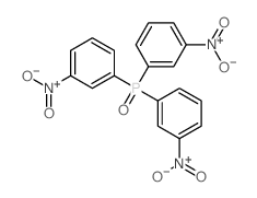Phosphineoxide, tris(3-nitrophenyl)- Structure