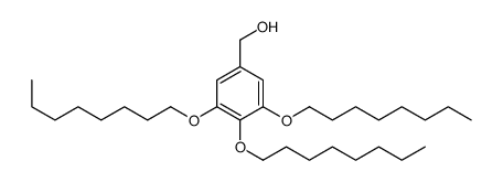 (3,4,5-trioctoxyphenyl)methanol Structure