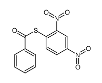 S-(2,4-dinitrophenyl) benzenecarbothioate Structure