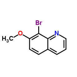 8-Bromo-7-methoxyquinoline structure