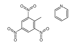 2-methyl-1,3,5-trinitrobenzene,pyridine结构式