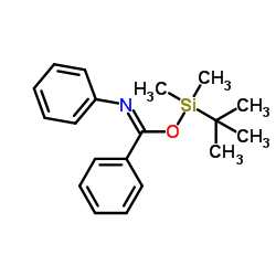 叔丁基二甲硅烷基 N-苯甲酰苯胺结构式