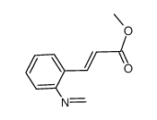 o-((methoxycarbonyl)etheneyl)phenyl isocyanide Structure