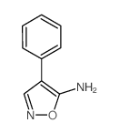 3-苯基异恶唑-5-基甲胺结构式