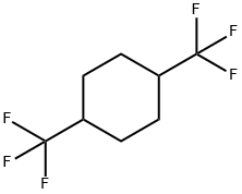 1,4-双(三氟甲基)环己烷 (顺反混合物)结构式