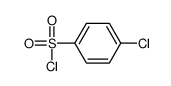 4-chlorobenzenesulfonyl chloride Structure