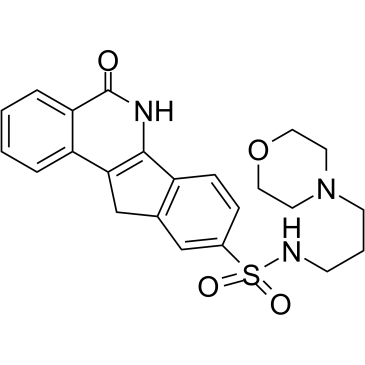 6,11-二氢-N-[3-(4-吗啉)丙基]-5-氧代-5H-茚并[1,2-c]异喹啉-9-磺酰胺图片