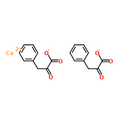 Calcium phenylpyruvate structure