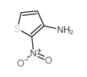 2-硝基噻吩-3-胺结构式