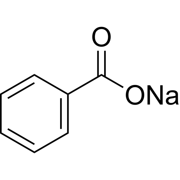 Sodium Benzoate structure