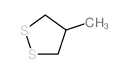 1,2-Dithiolane,4-methyl-结构式