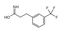 3-(3-(trifluoromethyl)phenyl)propanamide结构式