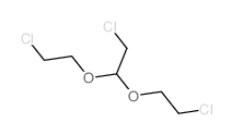 Ethane, 2-chloro-1,1-bis(2-chloroethoxy)-结构式
