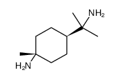 顺-1,8-二氨基-对薄荷烷结构式