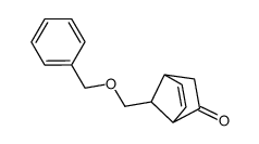 7-Benzyloxymethylnorbornen-5-on Structure