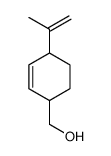 (4-prop-1-en-2-ylcyclohex-2-en-1-yl)methanol结构式