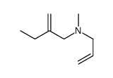 N-methyl-2-methylidene-N-prop-2-enylbutan-1-amine Structure