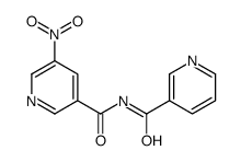 5-nitro-N-(pyridine-3-carbonyl)pyridine-3-carboxamide Structure