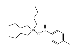tributintin p-toluenesulfinate Structure