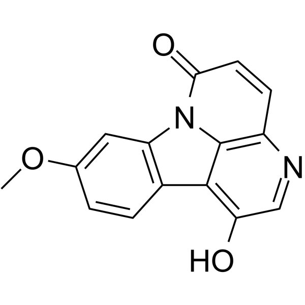 1-羟基-9-甲氧基铁屎米酮结构式