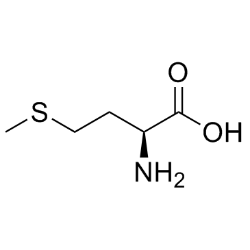 L-蛋氨酸结构式