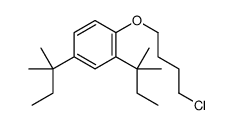 1-(4-chlorobutoxy)-2,4-bis(1,1-dimethylpropyl)benzene结构式