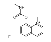 1-methyl-8-methylcarbamoyloxy-quinolinium, iodide结构式