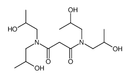 N,N,N',N'-tetrakis(2-hydroxypropyl)propanediamide结构式
