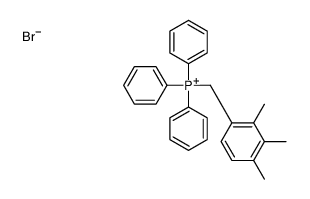 triphenyl-[(2,3,4-trimethylphenyl)methyl]phosphanium,bromide Structure