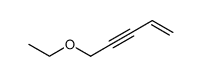 5-ethoxypent-1-en-3-yne Structure