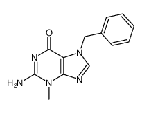 7-benzyl-3-methylguanine Structure