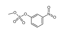 m-nitrophenyl methyl sulfate Structure