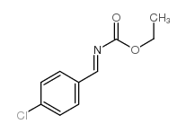 (4-氯亚苄基)氨基甲酸乙酯结构式