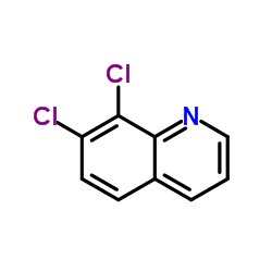 7,8-二氯喹啉结构式