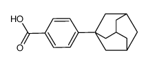 4-(1-adamantyl)benzoic acid Structure