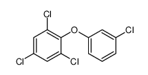 1,3,5-trichloro-2-(3-chlorophenoxy)benzene结构式