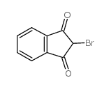 2-bromoindene-1,3-dione structure