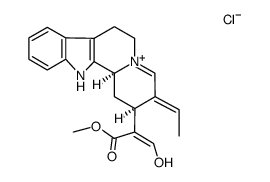 4,21-dehydrogeissoschizine hydrochloride结构式