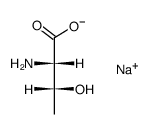 Threonine mono sodium salt结构式