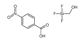 4-nitrobenzoic acid,trifluorosilylmethanol结构式