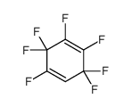 1,2,3,3,4,6,6-heptafluorocyclohexa-1,4-diene结构式