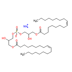 bis(Monooleoylglycero)phosphate (S,R IsoMer) (amMonium salt) Structure