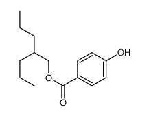 2-propylpentyl 4-hydroxybenzoate Structure