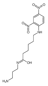 N-(3-aminopropyl)-6-(2,4-dinitroanilino)hexanamide Structure
