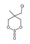 5-(chloromethyl)-5-methyl-1,3,2-dioxathiane 2-oxide Structure