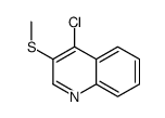 4-chloro-3-methylsulfanylquinoline Structure