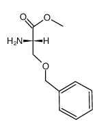 HN2-Ser(Bn)-OMe Structure