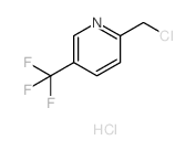 2-(Chloromethyl)-5-(trifluoromethyl)pyridinehydrochloride Structure