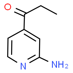 1-Propanone,1-(2-amino-4-pyridinyl)-(9CI) Structure